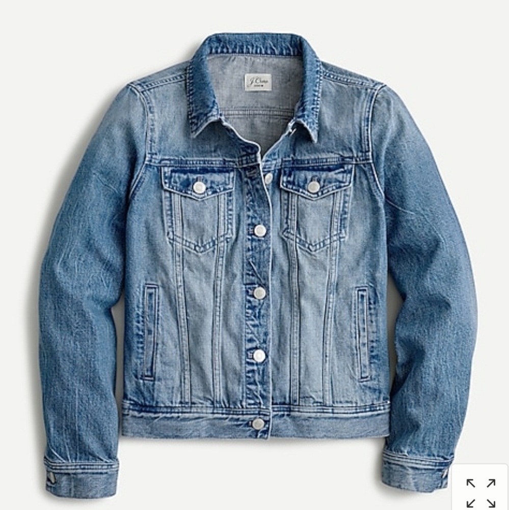J. Crew Classic Denim Jacket, S